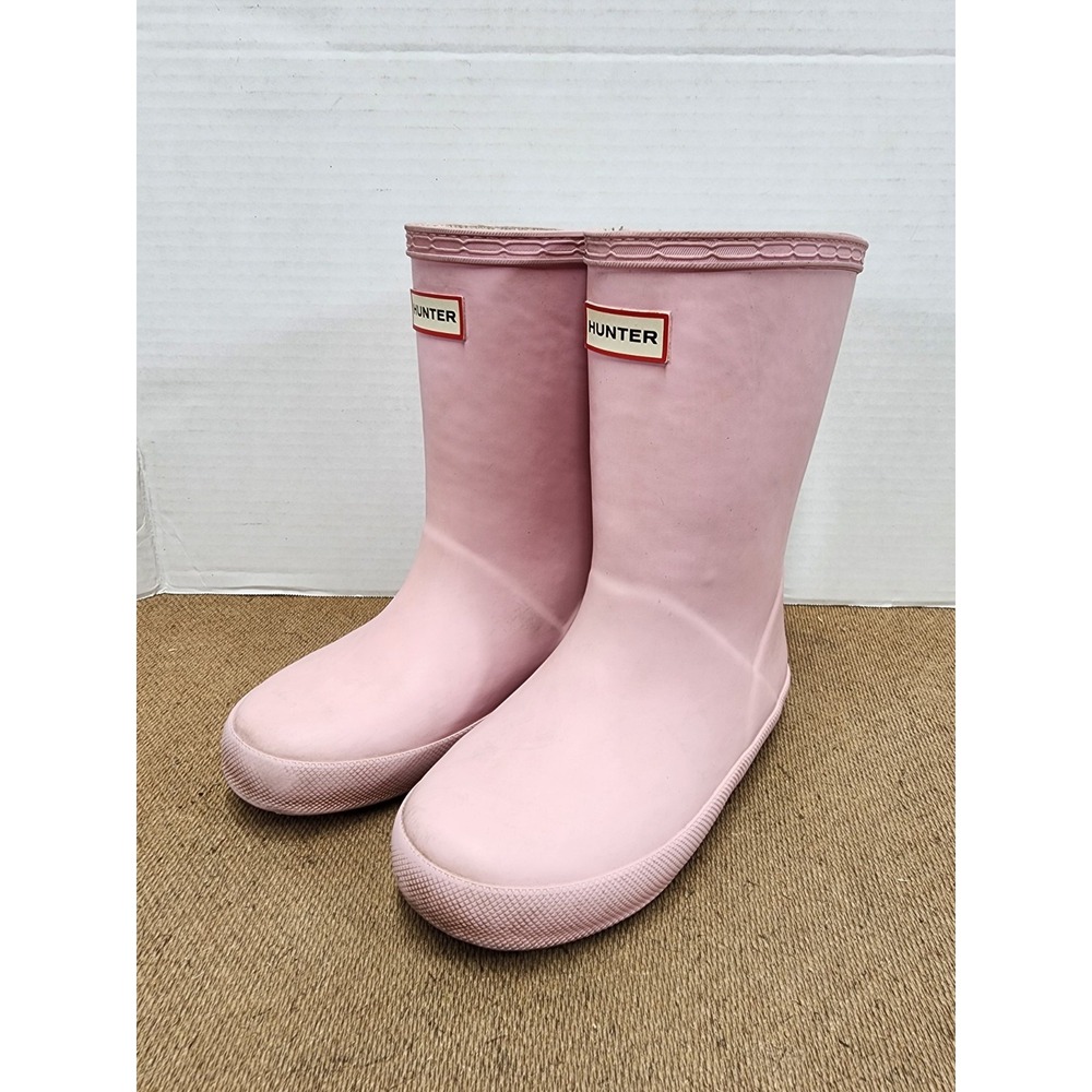 HUNTER Original Rain boots Kids Toddler Size 11 Azalea Pink